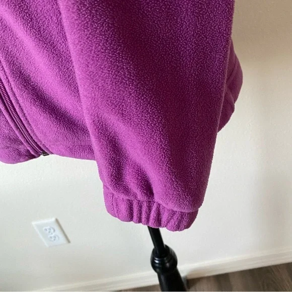 Columbia women’s s zip down purple sweater shirt size S - Picture 14 of 16